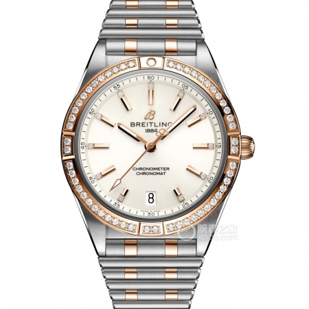 BLS最新高端精品 百年灵机械计时系列U10380591A1U1女士全自动机械腕表 搭载顶级进口2824机芯 直径36mm/厚度10mm