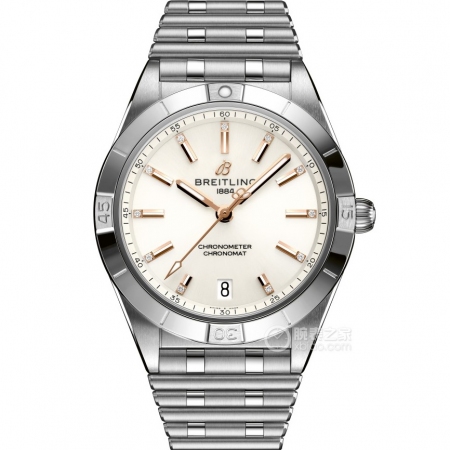 BLS最新高端精品 百年灵机械计时系列A10380101A2A1女士全自动机械腕表 搭载顶级进口2824机芯 直径36mm/厚度10mm