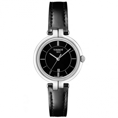 高端精品 天梭（TISSOT）弗拉明戈系列瑞士石英时尚女士腕表 送礼送女友七夕情人节礼物首选