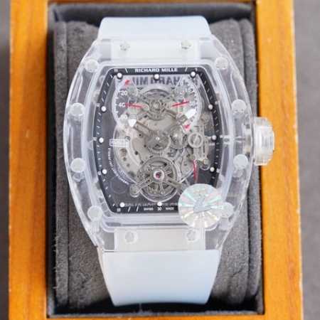 【Richard Mille 理查德．米勒】RM56-01水晶材质壳套， 清澈透...