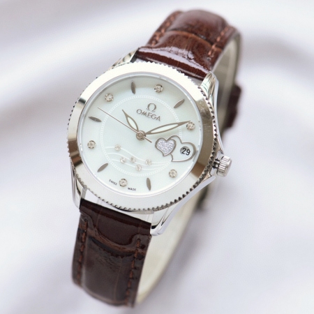 VR出品 欧米茄（omega）时尚系列女士全自动机械腕表 直径34mm